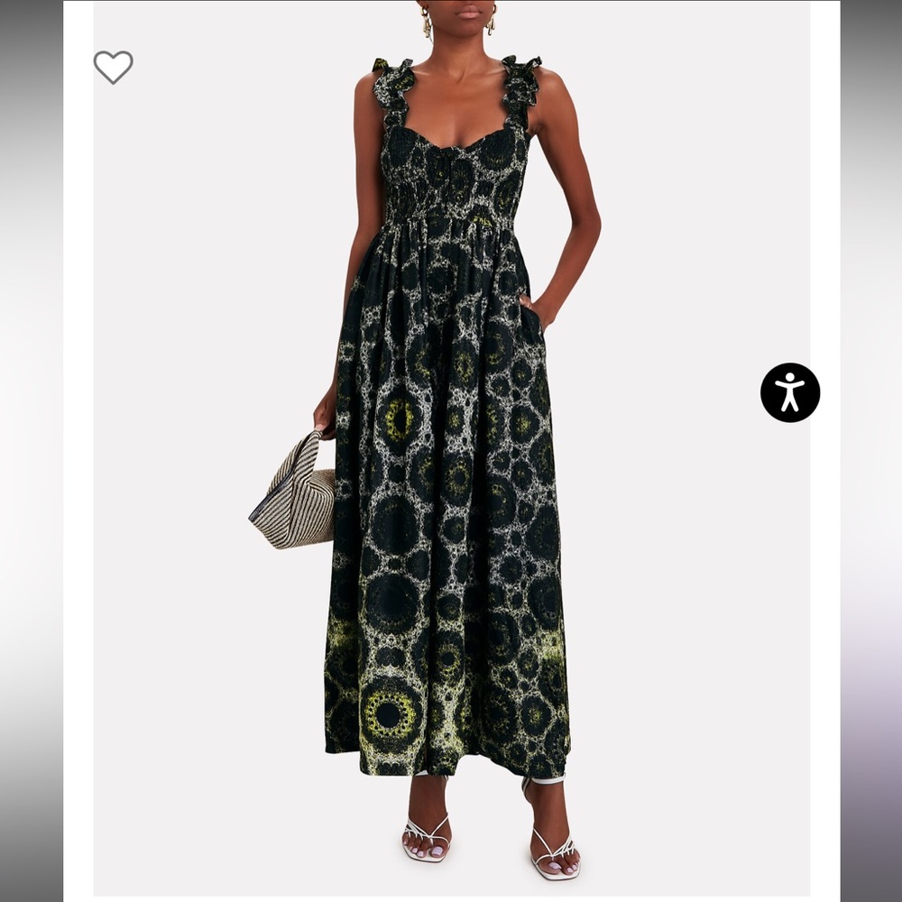 Sika Azi Printed Cotton Maxi Dress